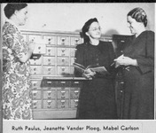 Ruth Paulus, Jeanette Vander Ploeg and Mabel Carlson. thumbnail