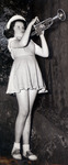 Girl playing a trumpet thumbnail