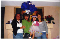 Michele Serros with family on New Year's thumbnail