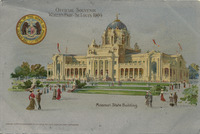 Official Souvenir World's Fair - St. Louis 1904, Missouri State building thumbnail