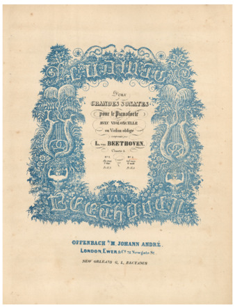 Deux grandes sonates pour le pianoforte avec violoncello ou violon obligé thumbnail