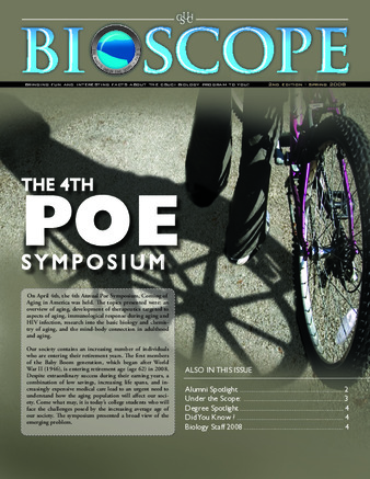 Bioscope 2008 SpringBioscope 2008 Spring thumbnail