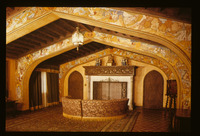 San Simeon, Casa Grande, interior, North Wing, Floor 4, Sitting Room, ceiling thumbnail