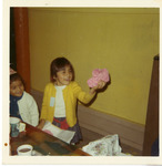 Michele opening gifts thumbnail