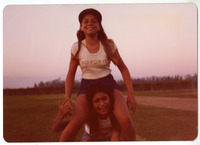 Michele Serros and a friend thumbnail