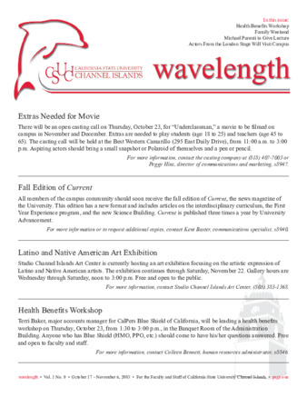 CSUCI Wavelength 2003_10_17-11_06 thumbnail