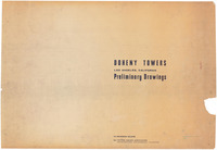 Doheny Towers, preliminary drawings [cover sheet] thumbnail