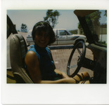 Michele Serros in a jeep thumbnail