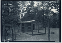 Chicken house on Hearst estate, 1940 thumbnail