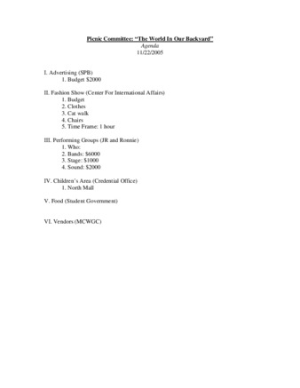 2005_11_22 Student Programming Board Picnic Committee Agenda thumbnail