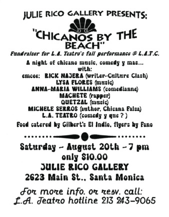 Julie Rico Gallery Presents: "Chicanos by the Beach" thumbnail