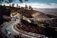 Ridge Route as Seen from Sandberg's Summit Hotel thumbnail