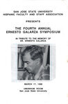 Dr. Ernesto Galarza Scholarship Symposium Program 1988 thumbnail