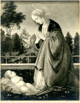Virgin Adoring the Child. Detail. thumbnail