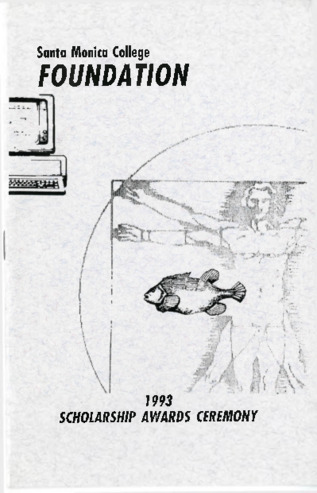 Santa Monica College Foundation Scholarship Awards Ceremony Pamphlet thumbnail