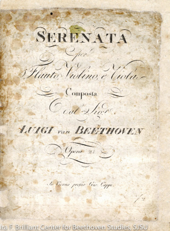 Serenade for flute, violin, and viola in D major, op. 25 thumbnail