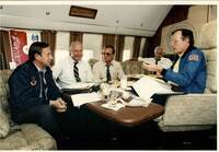 Photo of President George Bush with Congressman Robert Lagomarsino thumbnail
