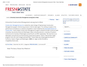 University Construction Management among best in West thumbnail
