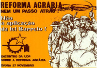 Reforma agrária nem um passo atras. thumbnail