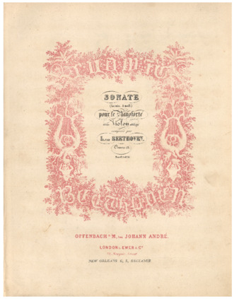 Sonate (La min. A moll) pour le pianoforté avec violon obligé thumbnail