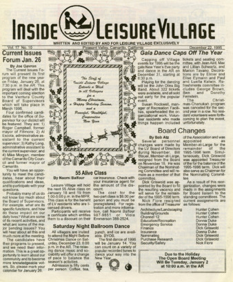 Inside Leisure Village Vol. 17 No. 10 thumbnail