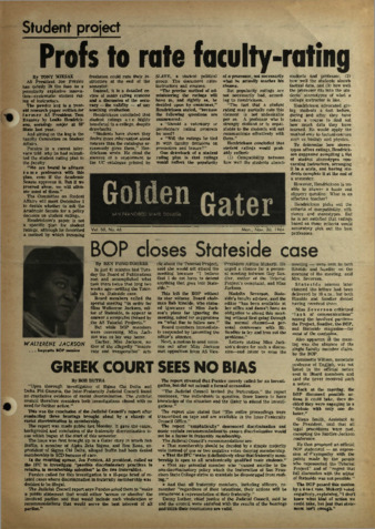 The Daily Gater 30 November 1964 thumbnail