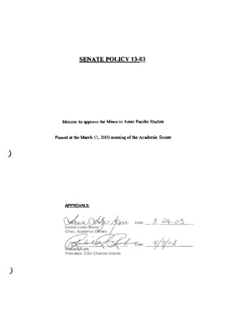 SP 13-03 Minor in Asian Pacific Studies thumbnail