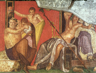 Interior View of the Villa of Mysteries thumbnail