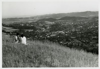 [Students looking out over San Luis Obispo toward Terrace Hill] thumbnail