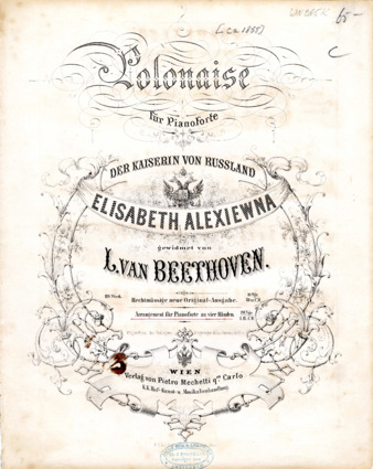Polonaise, op. 89, arr. for piano four-hands thumbnail