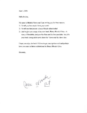 Message from Michele Serros thumbnail