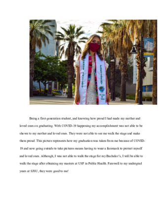 Rocio Arjon COVID-19 Graduation Photograph thumbnail