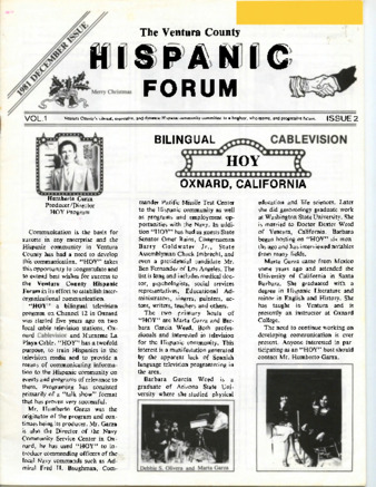 The Ventura Country Hispanic Forum thumbnail
