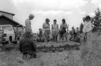 Gallegos farm, Horno construction 029 thumbnail