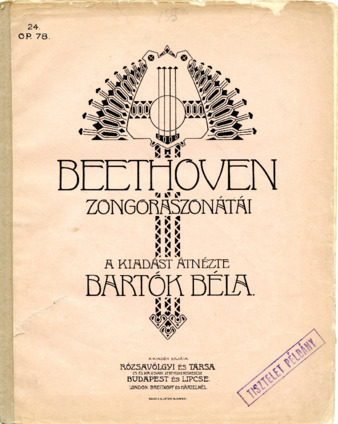 Piano Sonata no. 24 in F# major, op. 78, edited by Bartók thumbnail