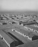 [Aerial view of section of emergency center at Granada incarceration camp] thumbnail