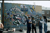 Denise Lugo with Graffiti Artists thumbnail