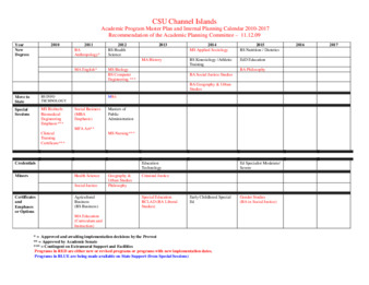 SP 09-03 Academic Program Master Plan and Internal Planning Calendar 2010-2017 (Recommendation of the Academic Planning Committee) thumbnail