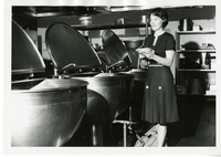 [Student in dining facility kitchen] thumbnail