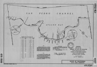 Amended Map of the Grant to the City of Avalon, on Santa Catalina Island; Chapter 1884 Statutes of 1963 thumbnail