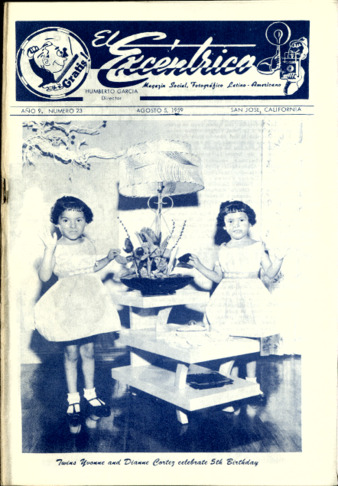 El Excentrico, 1959-08-05 thumbnail