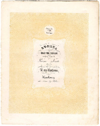 Sonata quasi una fantasia : Oeuv. 27 no. [2] composée pour le piano-forte par L. van Beethoven thumbnail