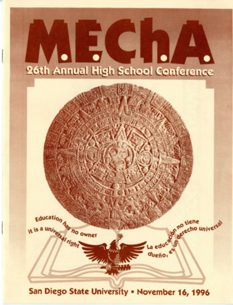M.E.Ch.A. 26th Annual High School Conference San Diego State University thumbnail