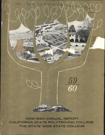 Annual Report California Polytechnic State College, 1959-60 thumbnail