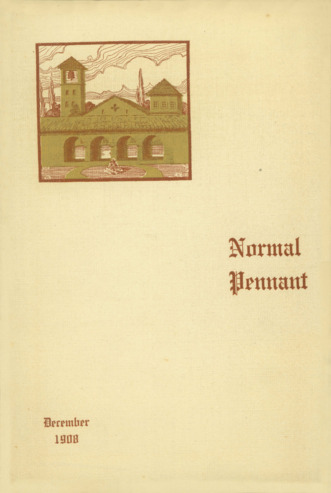 San Jose State Normal School Pennant 1908-12 (December 1908) thumbnail