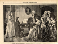 Beethoven's erstes Auftreten von Mozart und der Elite der Wiener musikalischen Welt thumbnail