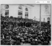 Crowd gathered at exposition thumbnail