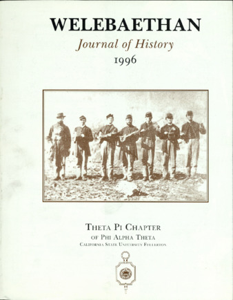 Welebaethan - Journal of History (1996) thumbnail