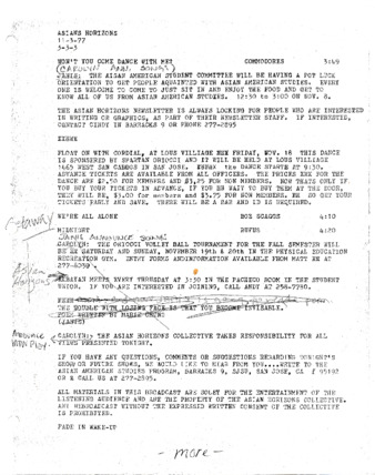 Asian Horizons Radio Broadcast thumbnail