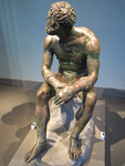 Pugilist Reposing | Boxer of Quirinal | Seated Boxer thumbnail